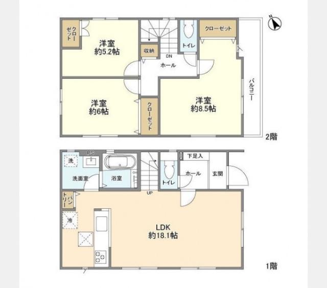 間取り図写真