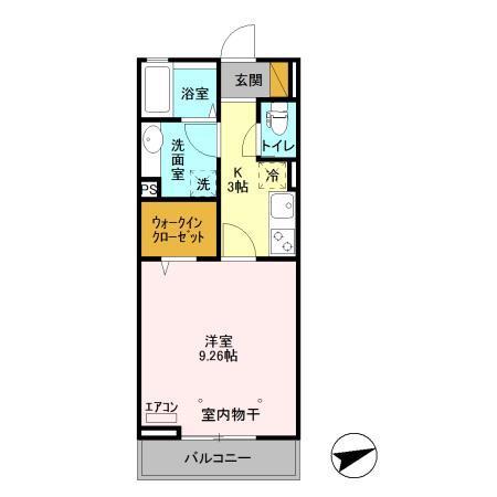 eterno Haru（105） 間取り図画像