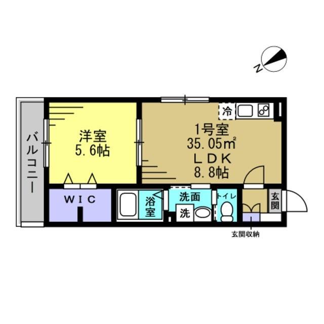 TSR京成津田沼（201） 間取り図画像