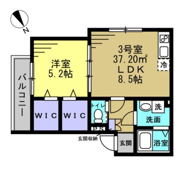 TSR京成津田沼（203） 間取り図画像