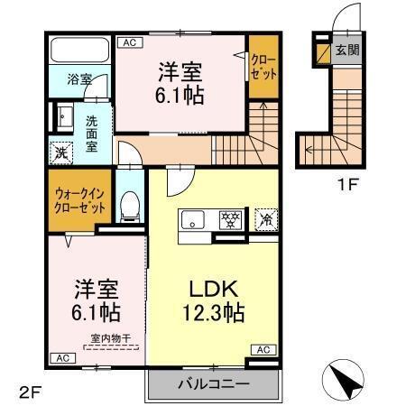 Saginuma Garden Court Serenus（202） 間取り図画像