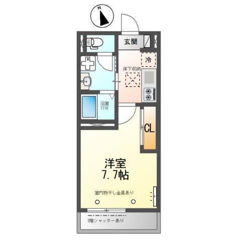 Ocean　Coast　Tsudanuma（102） 間取り図画像