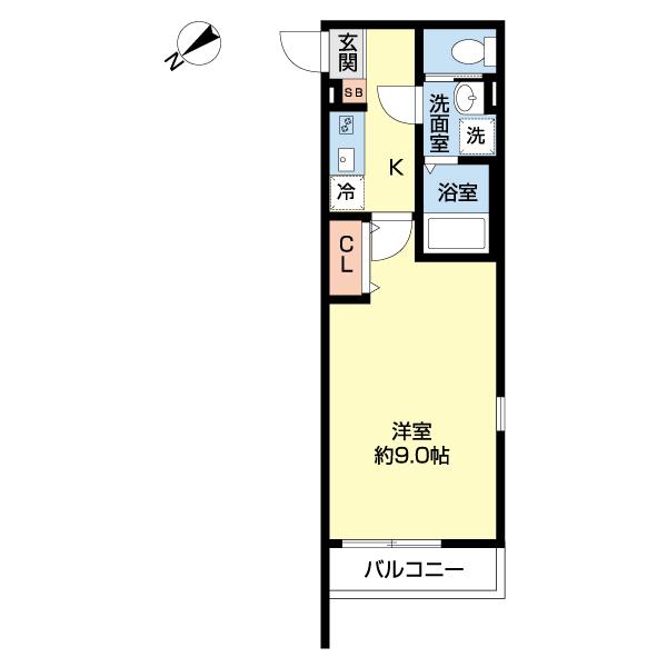 仮）飯山満町3丁目AP（305） 間取り図画像
