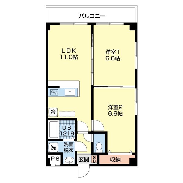 ソリス緑が丘（306） 間取り図画像