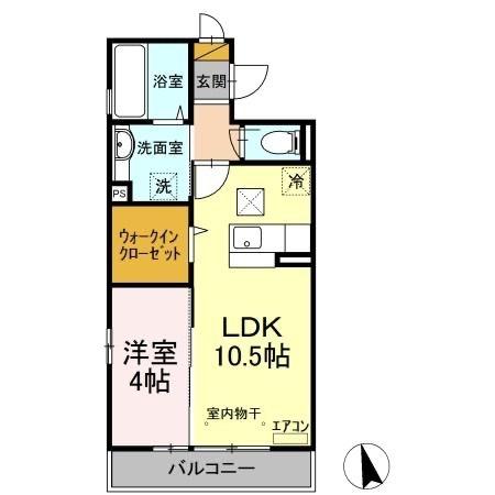 サンガーデン（105） 間取り図画像