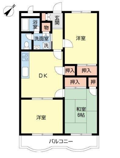 ファインドリブ（306） 間取り図画像