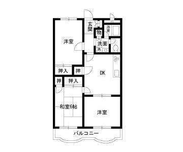 ファインドリブ（101） 間取り図画像