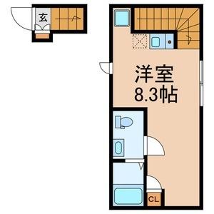 Fleur　Makuhari（205） 間取り図画像