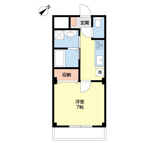 ラーハ前原（101） 間取り図画像