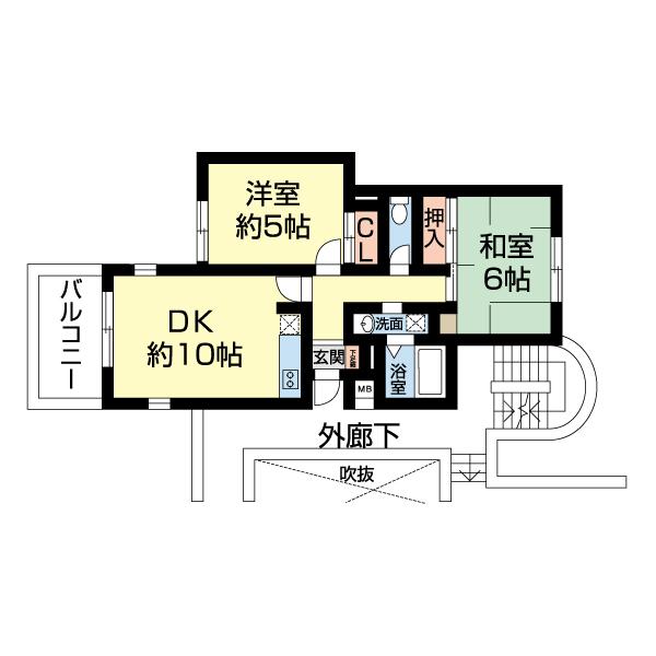 エーデルハイツ（105） 間取り図画像
