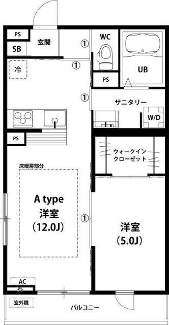 リブリ・ソレイユ（301） 間取り図画像