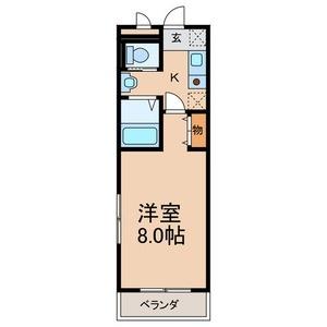 メゾン・ド・アゼリア（403） 間取り図画像