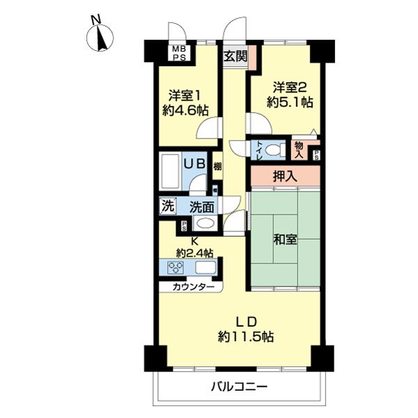  間取り図写真