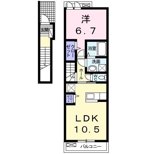 エル・クラシコ（203） 間取り図画像