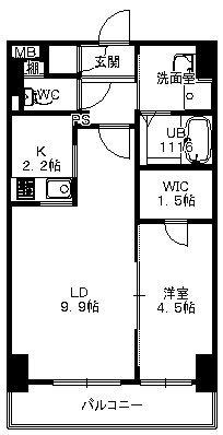 プレアデス津田沼（106） 間取り図画像