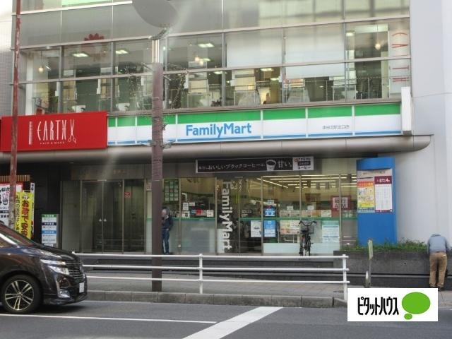 ファミリーマート津田沼駅北口店：50m