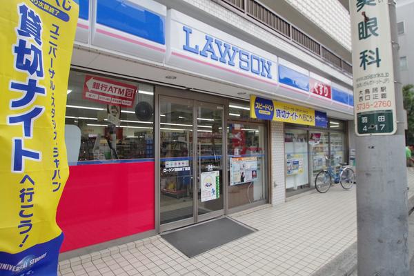 ローソン羽田四丁目店：71m
