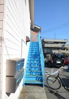 大田区南六郷アパート エントランス
