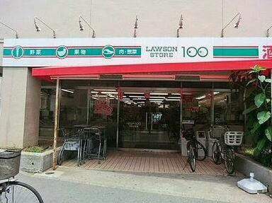 ローソンストア100川崎さつき橋店：83m