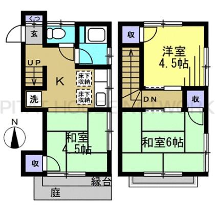南向きバルコニーです