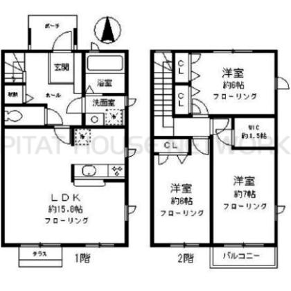  間取り図写真