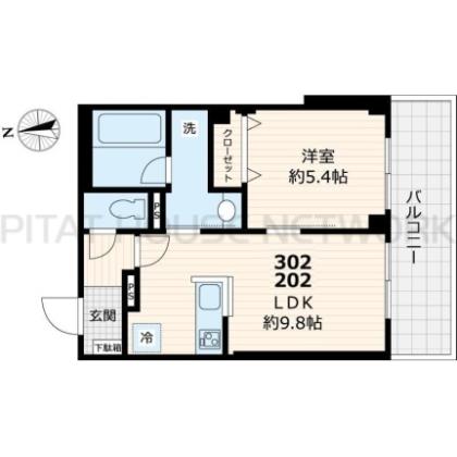  間取り図写真