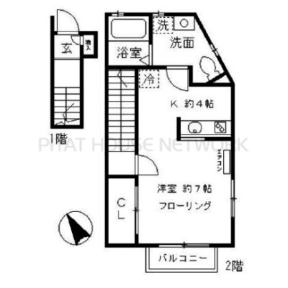  間取り図写真