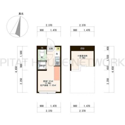  間取り図写真