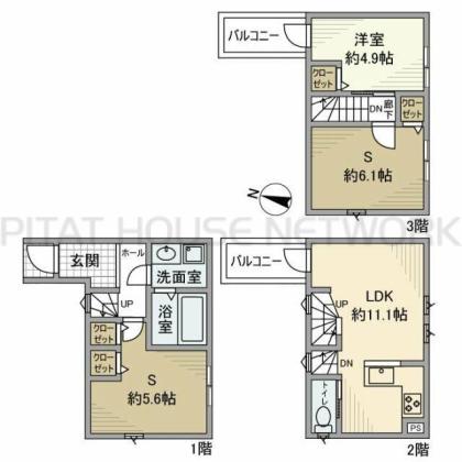  間取り図写真