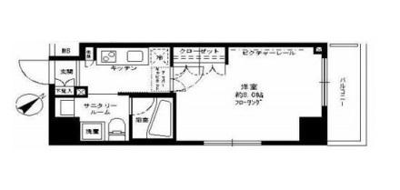 ステージグランデ蒲田アジールコート（305） 間取り図画像