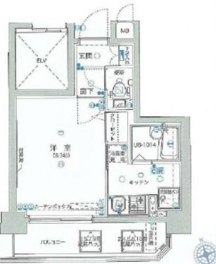 Ｖｅｒｏｎａ空港西Ｌｕｓｓｏ（203） 間取り図画像