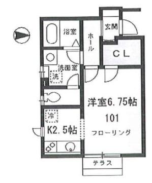  間取り図写真