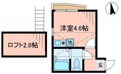 エスポワール蒲田壱番館（303） 間取り図画像