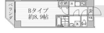 エスジーコート蒲田（302） 間取り図画像