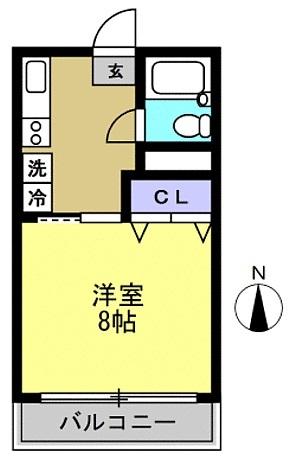 第５ハイムトシマ 間取り図画像