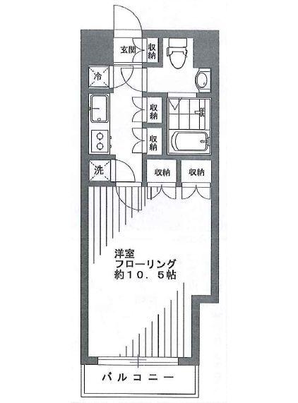 ル・パサージュ（202） 間取り図画像