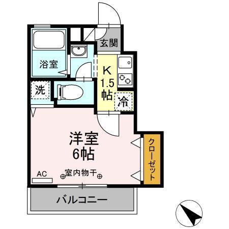 サンハウス中央（105） 間取り図画像
