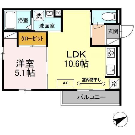 ロイヤルキング（201） 間取り図画像