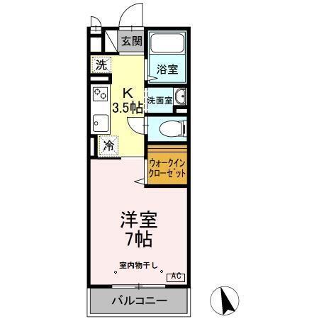 グレイス昭和（207） 間取り図画像