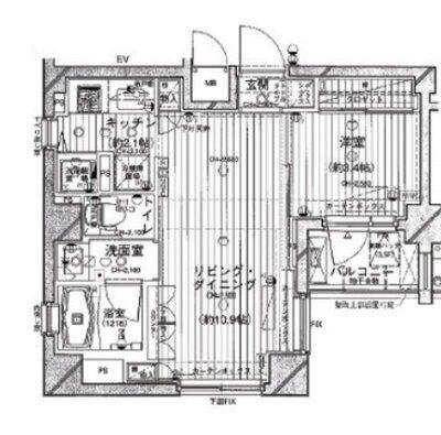 ダイナシティ糀谷（405） 間取り図画像