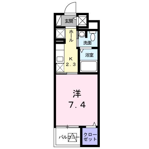 メゾンド・ファベル（302） 間取り図画像