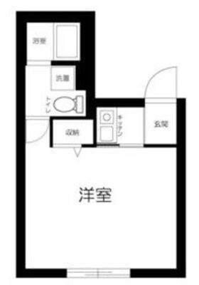 大田区大森東アパート 間取り図画像