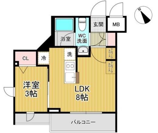  間取り図写真
