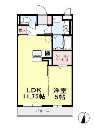 ベルウッド（302） 間取り図画像