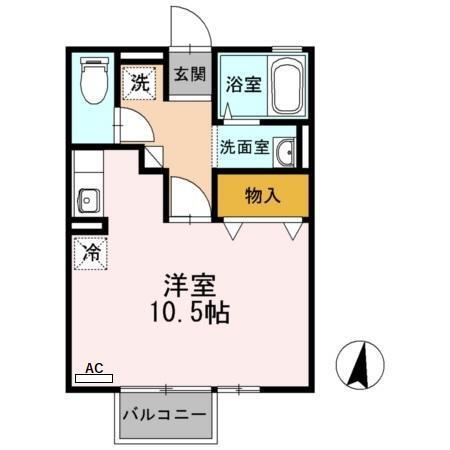 シティパル（202） 間取り図画像