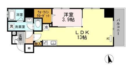 La Waleaina（901） 間取り図画像