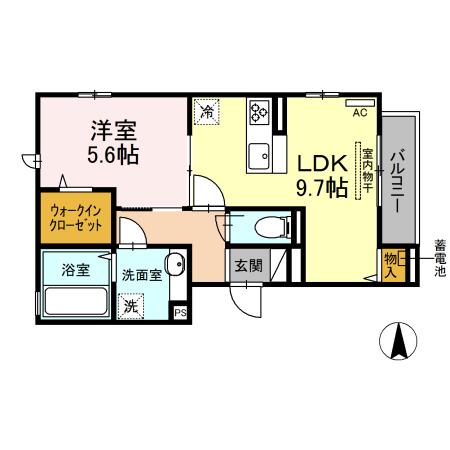  間取り図写真