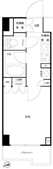 ルーブル仲六郷壱番館（705） 間取り図画像