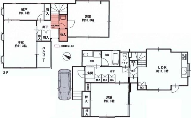  間取り図写真