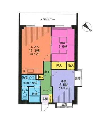  間取り図写真